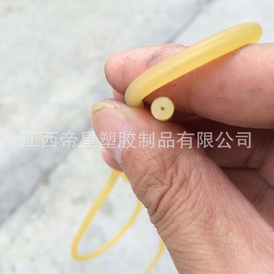 厂家供应0540乳胶管水球管皮筋0.5mm*4mm水气球套管乳胶圈