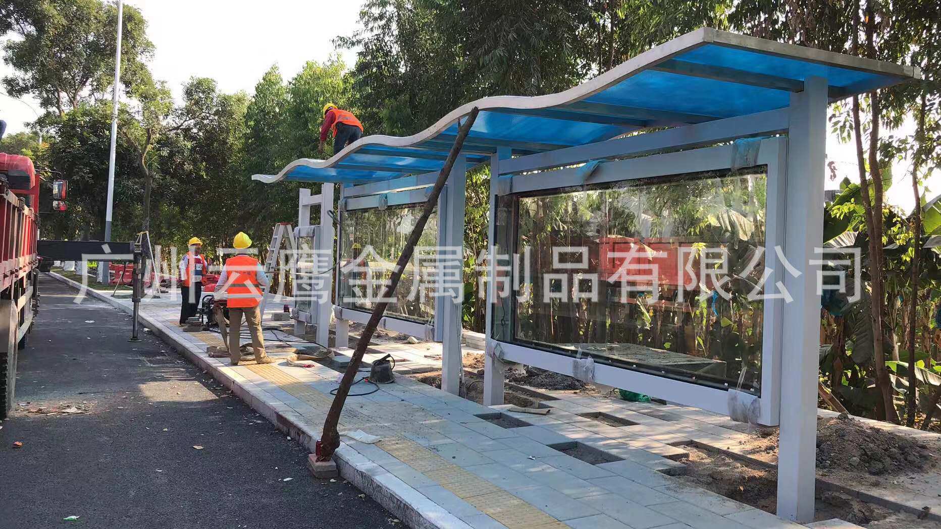 候车亭厂家 智能候车亭 公交车候车亭 仿古候车亭 不锈钢候车亭
