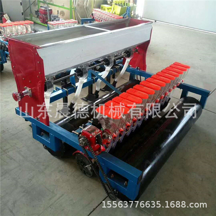 白菜大葱蔬菜播种机 汽油自走式精播芹菜油菜点播机