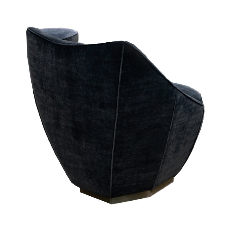 轻奢单人沙发椅Диван из бархатной ткани