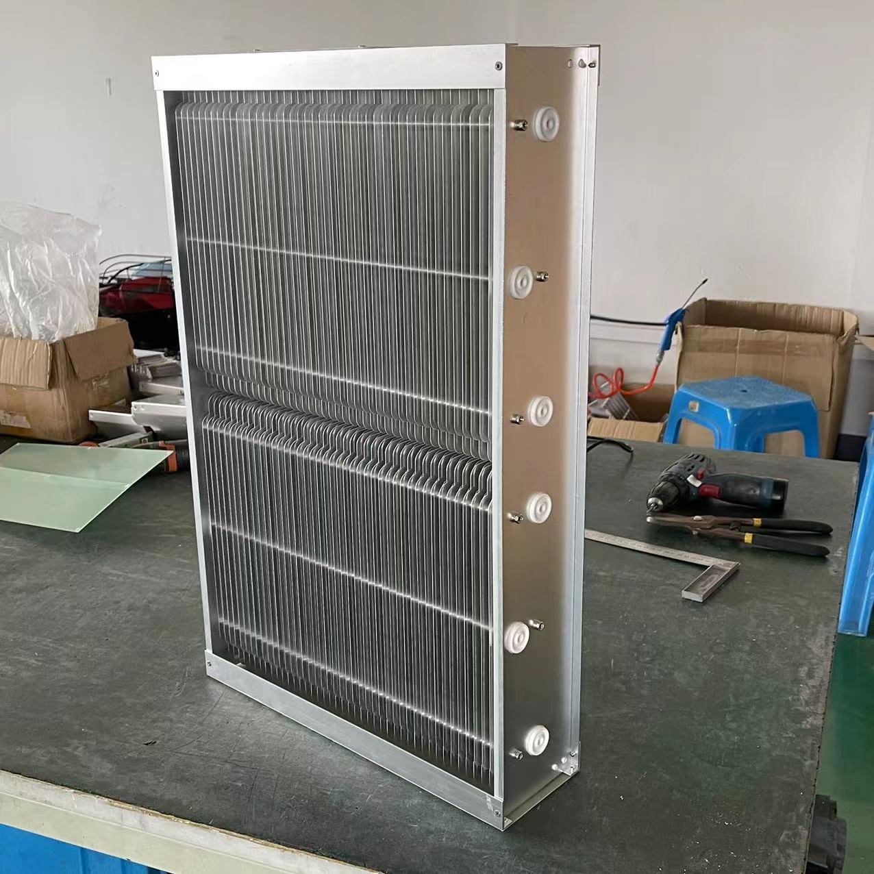 厂家直销管道式静电集尘器 风机盘管用电子净化器 电子集尘器除尘