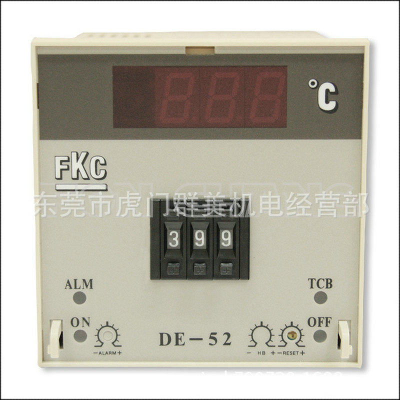 台湾FKC温控表DE-62、DE-7、DE-52、DE-52D指拨设定数字显示
