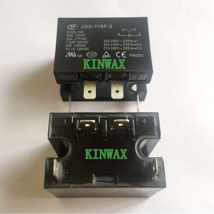 HF116F-2/048AP-1HSFW 一组常开25A法兰安装继电器