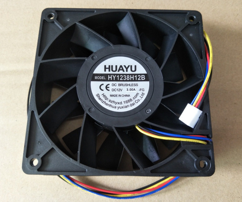 12038 12V 3A 大风量的风扇 120mm*120mm*38mm 轴流风扇