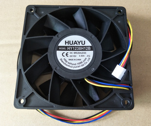 12038 12V 3A 大风量的风扇 120mm*120mm*38mm 轴流风扇