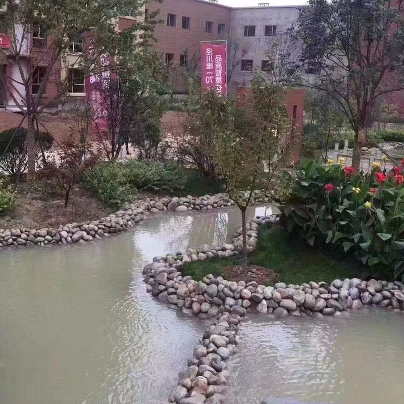 鹅卵石批发建筑工程铺路石园林绿化造景河卵石 点缀鹅卵石
