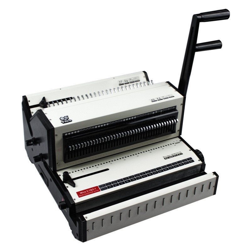 铁圈装订机34齿23齿两用机意得WW2018铁圈3:1铁圈2:1大底板多功能