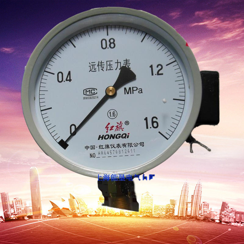 电阻远传压力表YZTK-150恒压供水变频器专用1.6MPA水泵防腐耐酸