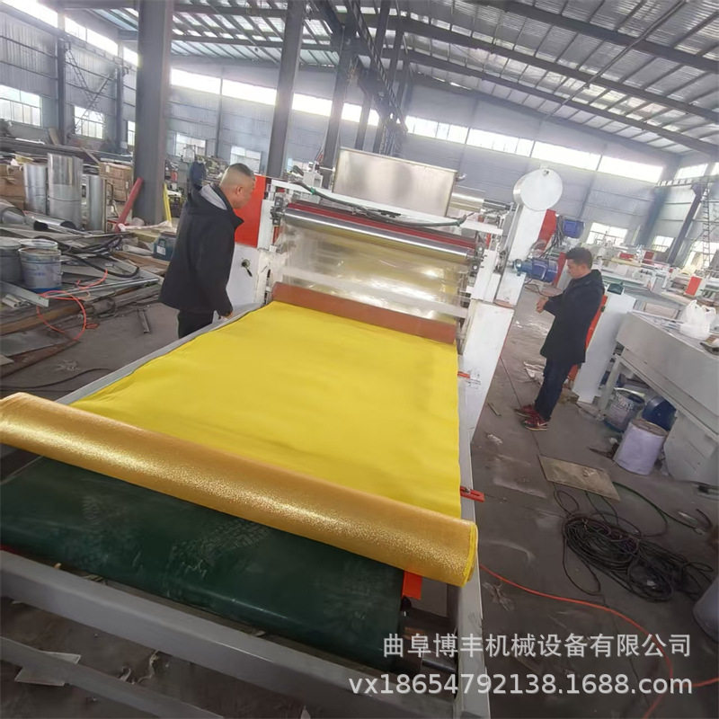 不干胶背胶机 汽车顶棚布涂胶复合设备 泡棉吸音棉喷胶地毯涂布机