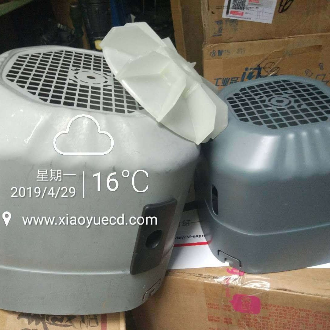 现货供应变频风机风罩保护罩铸铁风罩冷却风叶