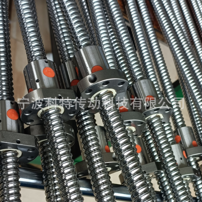 轧制SFU6310 双螺母滚珠丝杆副 滚珠丝杠丝杆 大导程 单螺母5010