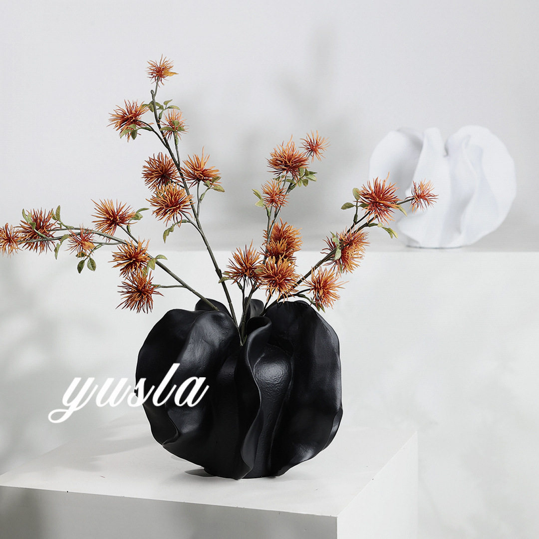 意式简约客厅样板间餐厅吧台柜客厅茶几插干花瓶花器摆件软装饰品,电子元器件市场,电线扎带/束线带,淘宝优惠券,粉丝福利购,淘宝优惠卷