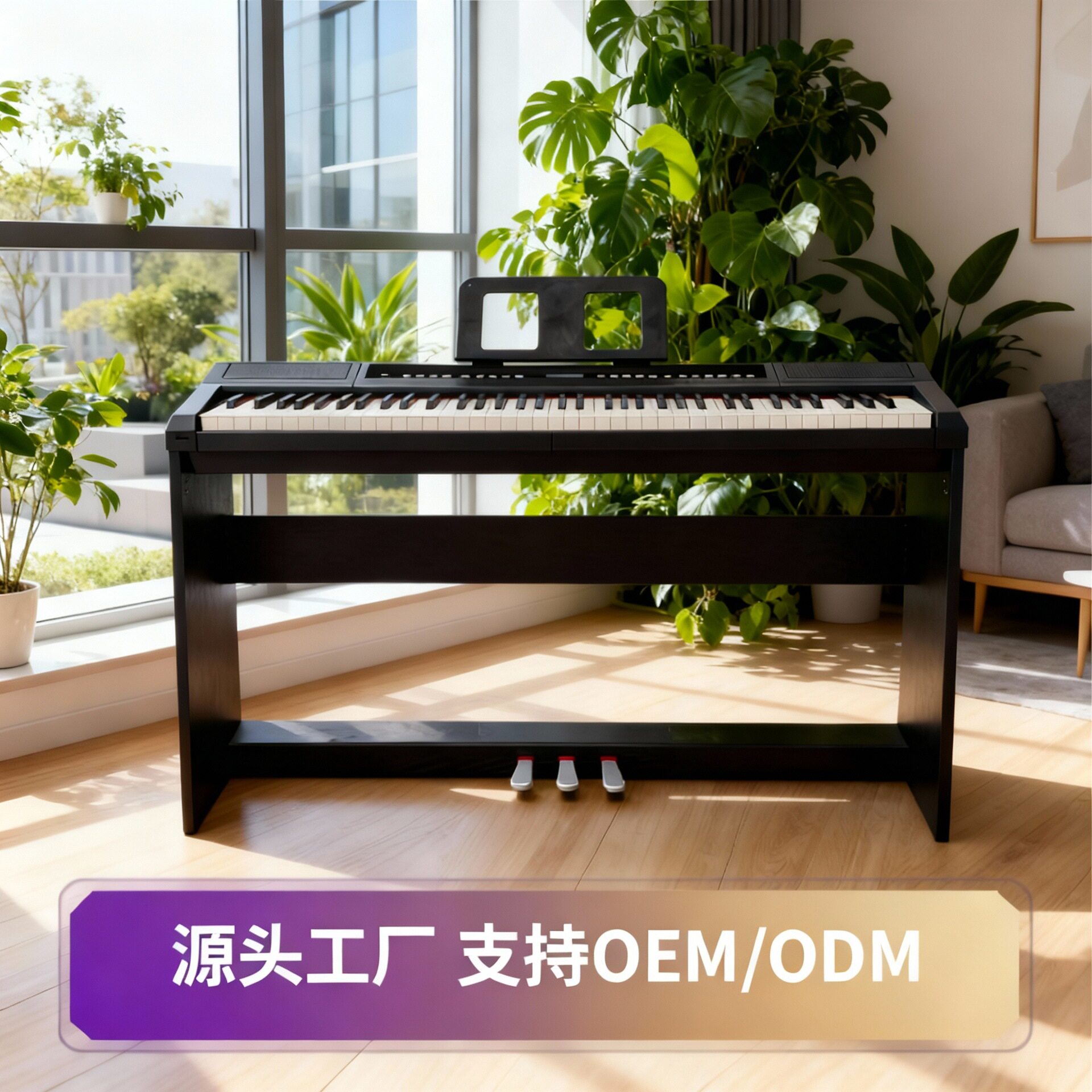立式重锤88键电子琴钢琴批发电子键盘乐器考试幼师学生初学电钢琴