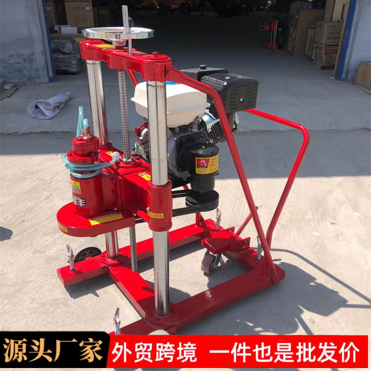 马路混凝土路面汽油机取芯钻孔机