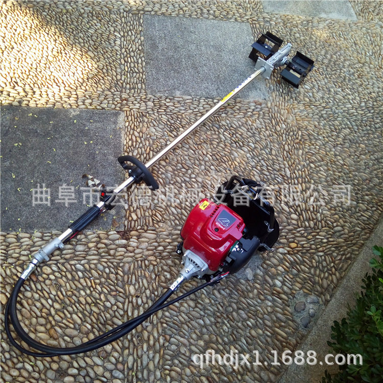 园林花卉铲草机 肩背式汽油割草机 背负式锄地挖草机