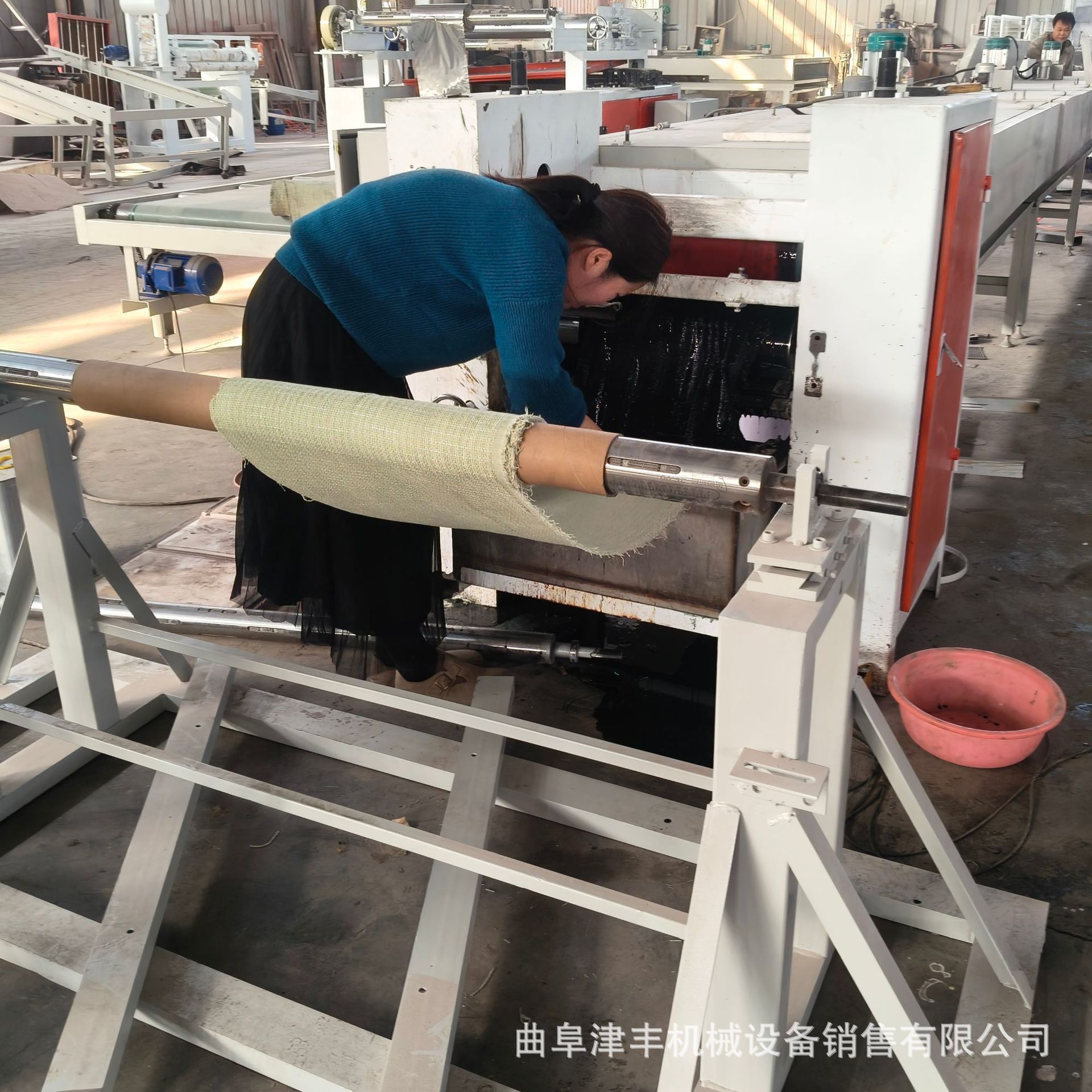防火耐高温投影幕布涂胶机 玻纤布线浸胶机 电路绝缘布料涂布机