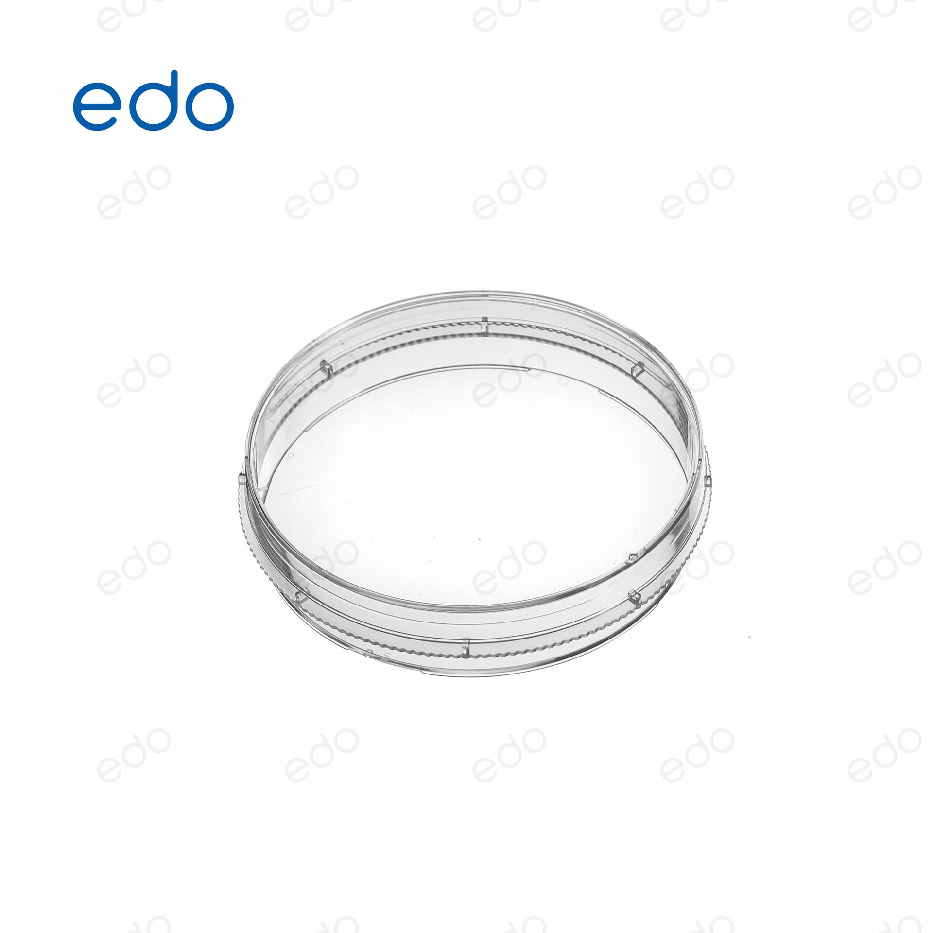 EDO 100MM细胞培养皿 等离子处理 盖有叠放定位环易于放置1353100