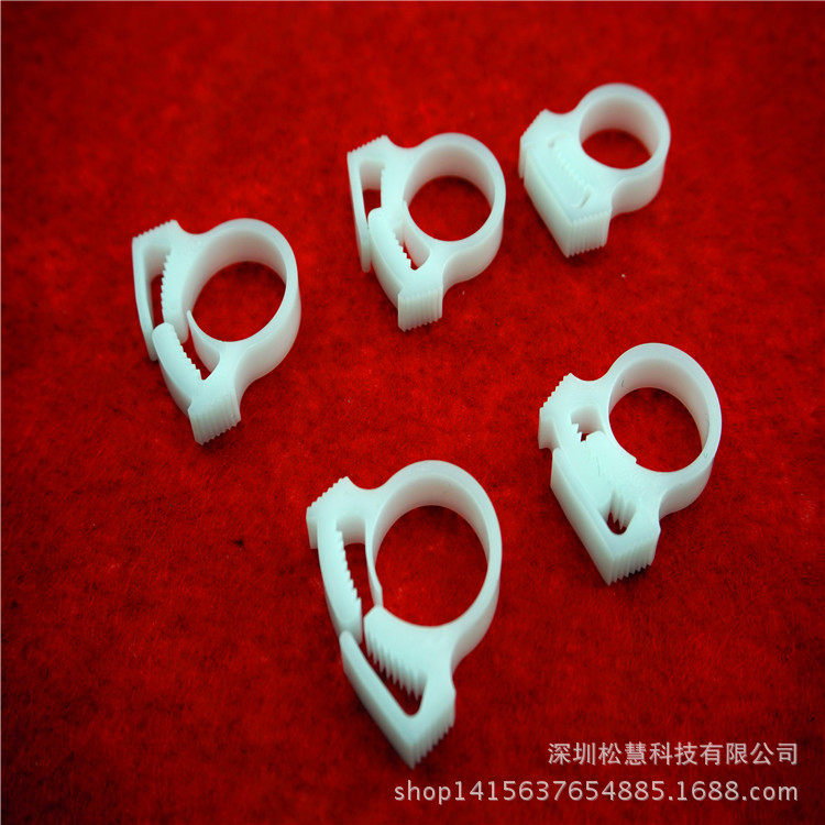 台湾KSS尼龙管线束紧夹塑料管卡SHW-15固定卡扣