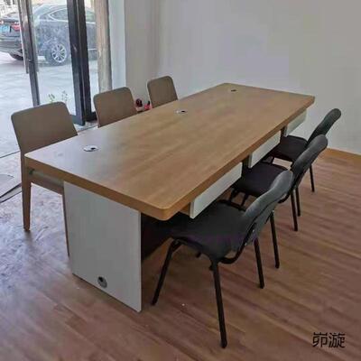 房地产中介前台桌地产销售前台接待桌办公桌人造板其