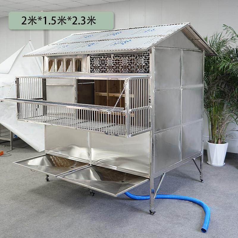 信鸽养殖厂家家用室外专业赛鸽大型棚防风防雨大鸽笼鸽子笼