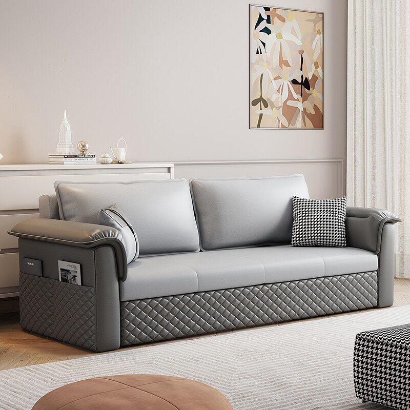 科技布沙发床折叠两用小户型客厅高端网红款多功能坐卧家用梳化床