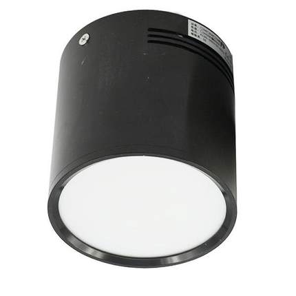 Led表面安装筒灯圆天花板无孔挂线12W4/5英寸6天花板卧室磨砂散光