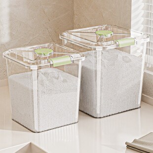 精选食品级家用米桶防虫防潮密封米面粉储存罐米箱宠物猫粮狗粮储