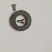 包邮 木门铁门对装 25管不锈钢单元 拉手 拉手O型把手275孔距 门对装