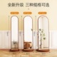 全身镜落地镜家用全身镜卧室可旋转衣帽架带挂衣架一体全身镜子