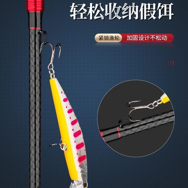 3竿稍se远投路亚竿套装枪直柄单杆L/M/MH调滑漂翘嘴鲈鱼泛用全套