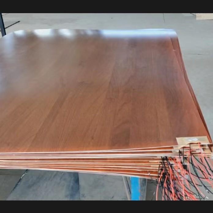 超薄远红外电热炕板碳晶地暖恒温电热板石墨烯电热板厂速热芯片发