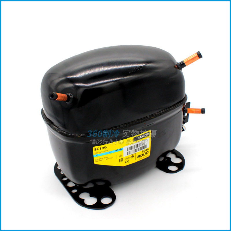 思科普压缩机SC10CL/SC12CL/SC15CL R404冰箱冰柜220V-240V/50HZ
