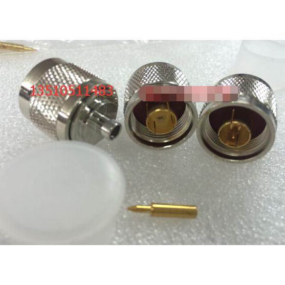 N-JB3射频同轴RG402半钢半柔连接器高频N公专用微波RG141线L16头