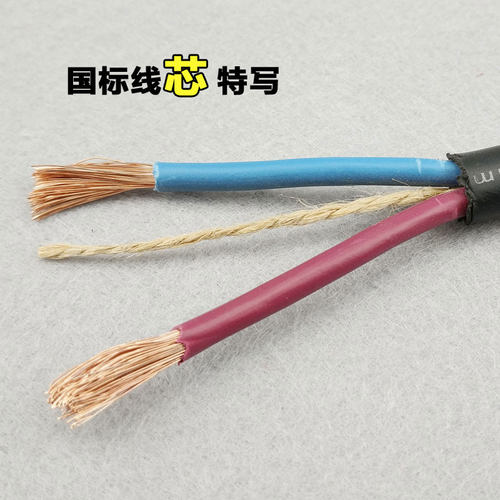 国标二芯1.5/2.5/4/6平方电线电缆线防冻防水护套线电源线橡套线