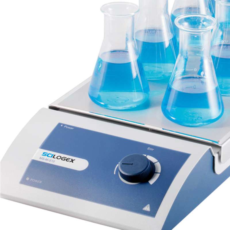 新SCI-S10老MS-M-S10/MS-H-S10 10道通标准型/加热型磁力搅拌器