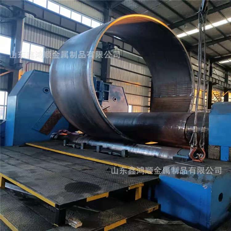 供应 排水管道用大口径丁字焊卷管 Q235B厚壁钢板卷制管