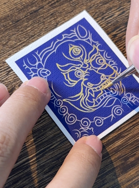 大黑天DIY手绘唐卡车挂吊坠挂件手工沙龙活动DIY唐卡男女礼品