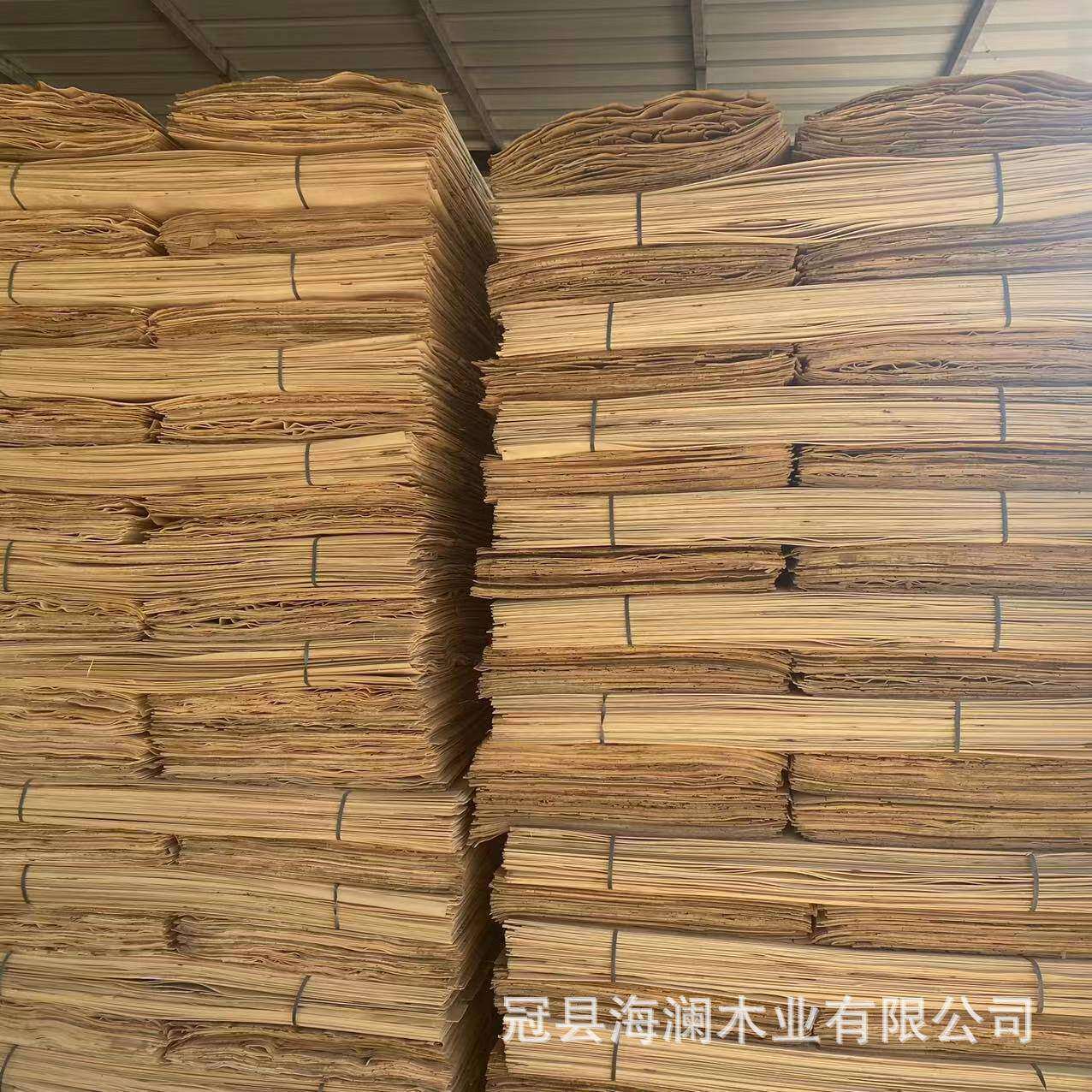 杨木板皮大量现货 杨木单板 杨木心 饰面皮 指甲锉用类板皮