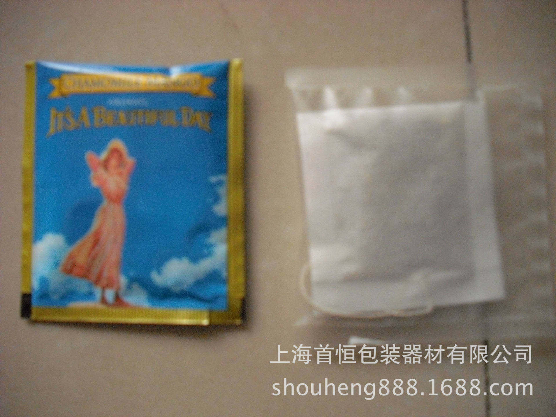 过滤纸式内外袋泡茶包装一体机