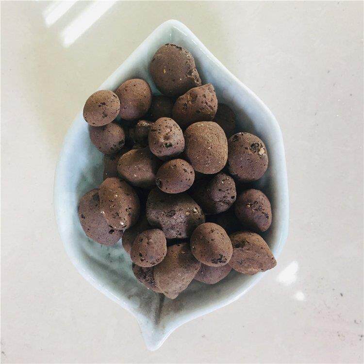 页岩陶粒阳台卫生间回填轻质滤料3-5cm污水处理粘土颗粒屋顶隔热