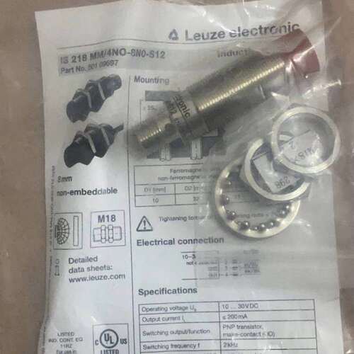 ***劳易测接近开关IS 218MM/2NO-8N0 IS 218MM/4NO-8N0***实图