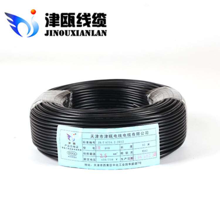 津瓯国标BVR25/35/50/70平方纯铜芯电线软线家用铜线照明线软电线图片