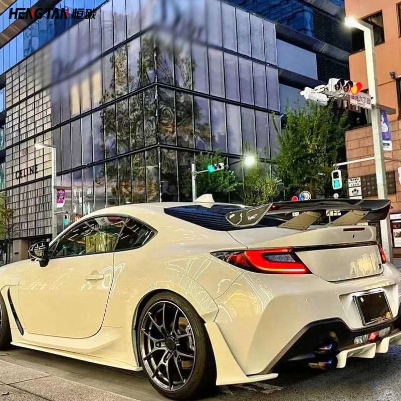 适用于2022+丰田GR86斯巴鲁Brz改装碳纤维GT款尾翼后扰流板定风翼