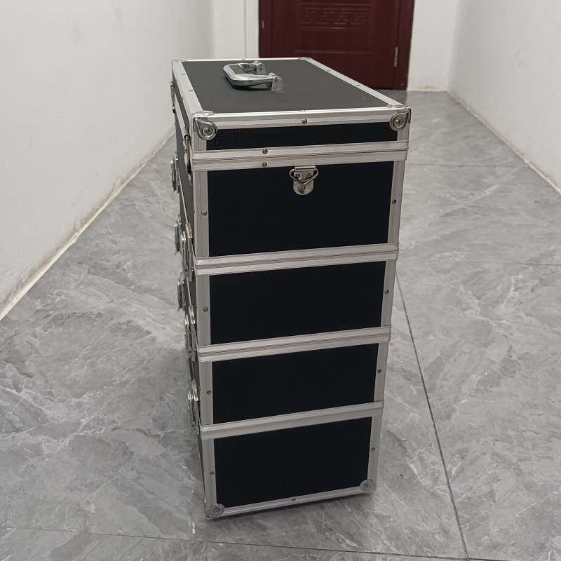 铝合金多层组合式工具箱多功能可拆分仪器箱储物防摔收纳