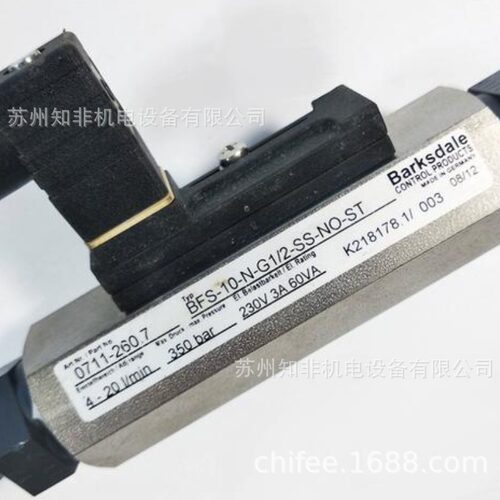 BARKSDALE巴士德BFS-20-N-G1/2-MS-NO-ST流量开关BFS-30-N-G1现货