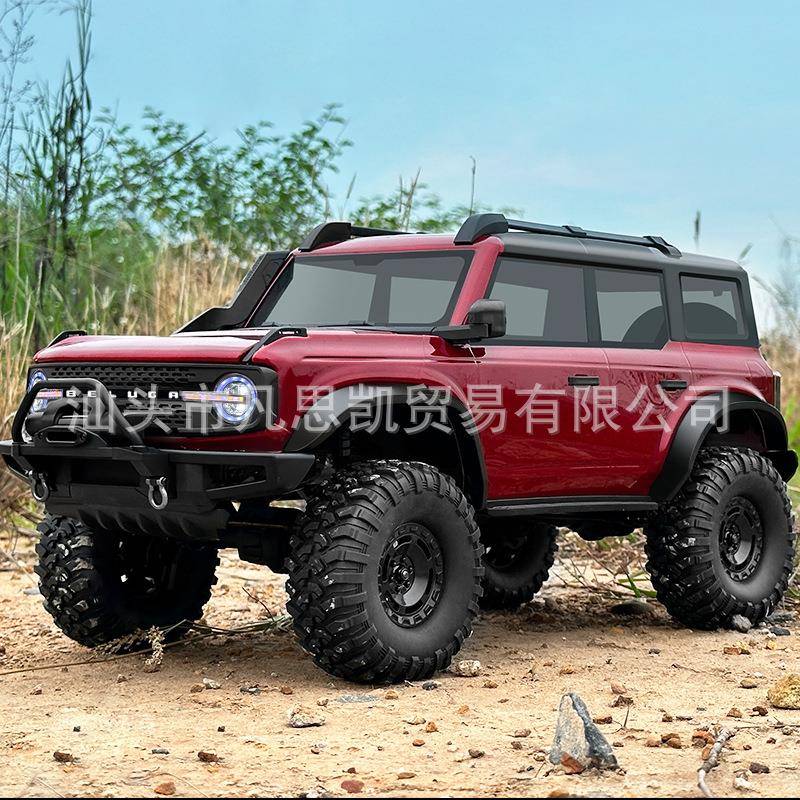 新品1:10煌博烈马四驱全比例RC遥控模型车仿真越野大玩具赛车