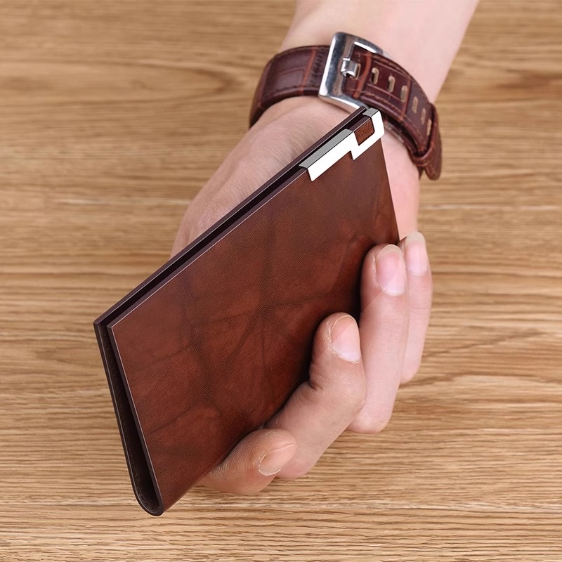 2026卡包男真皮质感超薄迷你男士卡片包驾驶证银行卡套信用卡夹子