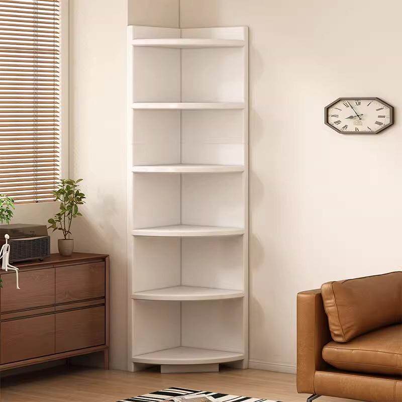 角柜墙角三角卧室床头置物柜角落书柜转角书架公司简易收纳储物柜