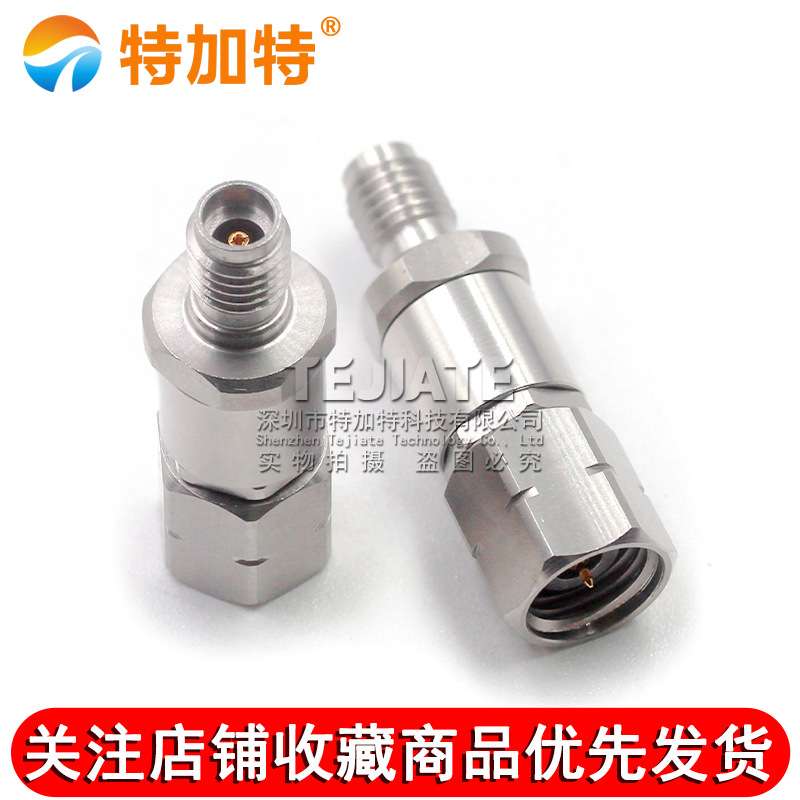 毫米波转接器 SSMA/2.4-KJG SSMA母转2.4MM公 高频转接头DC-40G