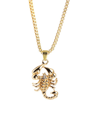 Fashion New Alloy Casting Scorpion Pendant Personality Desig